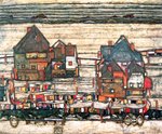 Banlieue II -1918 -Egon Schiele