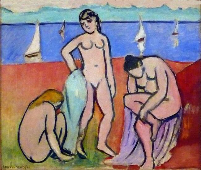 Trois baigneuse - 1907 -Henri Matisse